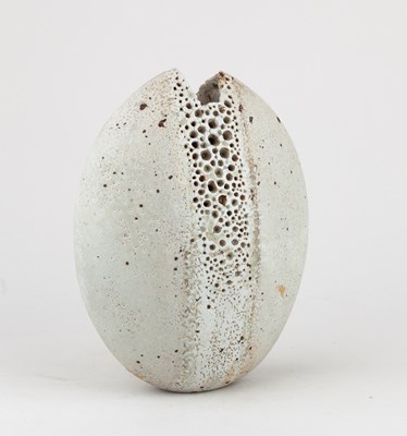Lot 22 - ALAN WALLWORK (1931-2019); a stoneware split...