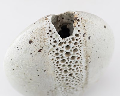Lot 22 - ALAN WALLWORK (1931-2019); a stoneware split...