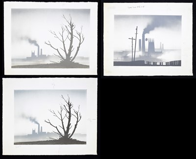 Lot 1154 - TREVOR GRIMSHAW (1947-2001); an unsigned print,...