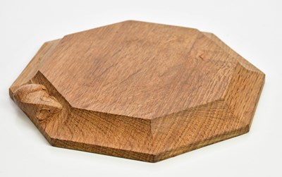 Lot 2032 - WORKSHOP OF ROBERT MOUSEMAN THOMPSON; an oak...