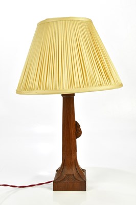 Lot 2016 - WORKSHOP OF ROBERT MOUSEMAN THOMPSON; an oak...