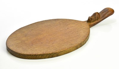 Lot 2026 - WORKSHOP OF ROBERT MOUSEMAN THOMPSON; an oak...