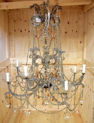 Lot 1781 - A large and impressive ceiling light with...