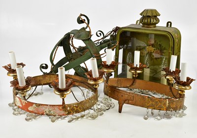 Lot 1798 - A collection of modern lighting comprising a...