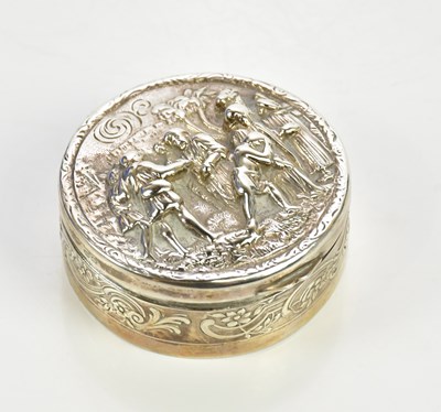 Lot 2184 - BERTHOLD MULLER; a sterling silver circular...