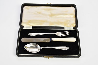 Lot 2403 - PURCELL BROTHERS; a George VI hallmarked...