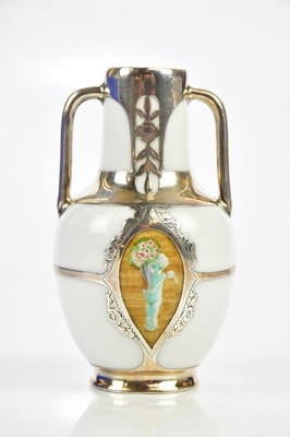 Lot 2934 - ROSENTHAL; a German porcelain white metal...