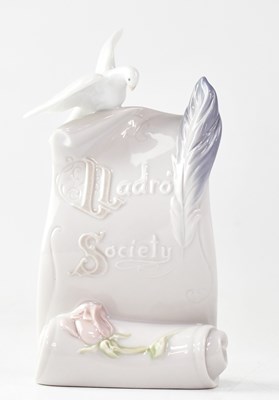 Lot 239 - LLADRÓ; a Collectors' Society scroll with...
