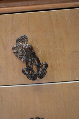 Lot 84 - LAURA ASHLEY; a white painted armoire with a...