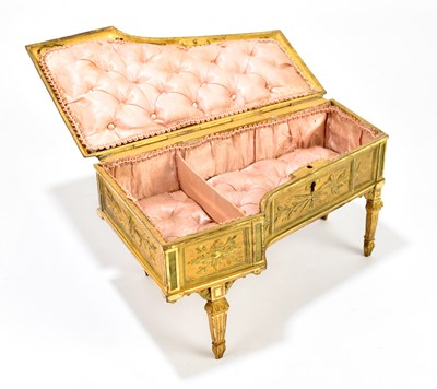 Lot 84 - A late 19th century gilt metal jewellery...