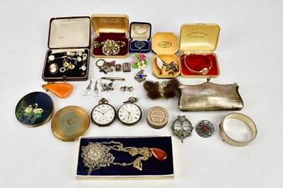 Lot 467 - A collection of assorted costume jewellery...