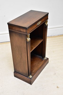 Lot 1197 - A reproduction Regency style bookcase with...