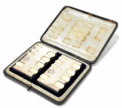 Lot 2252 - H & B; a pair of Victorian hallmarked silver...