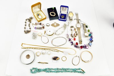 Lot 505 - A collection of assorted costume jewellery...