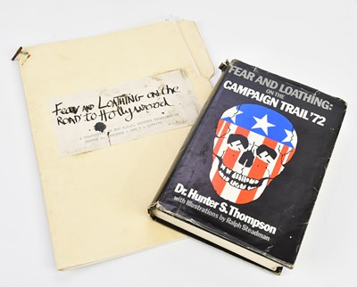Lot 1839 - DR HUNTER S THOMPSON (1937-2005); Fear and...