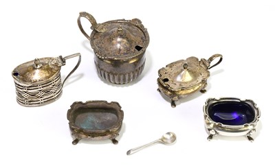 Lot 2370 - WALKER & HALL; a George V hallmarked silver...
