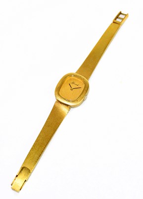 Lot 1635 - HANCOCK; a lady's 18ct yellow gold wristwatch...