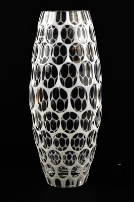 Lot 2157 - An unusual contemporary Art Glass vase of...