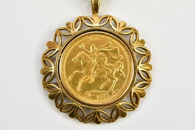 Lot 2609 - An Elizabeth II Isle of Man half sovereign,...
