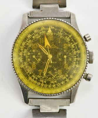 Lot 544 - BREITLING; a gentleman’s stainless steel...