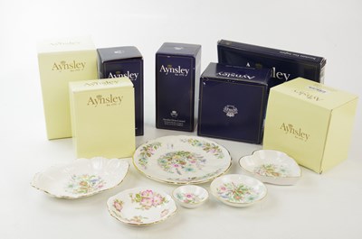 Lot 2880 - AYNSLEY; a collection of ceramics to include...