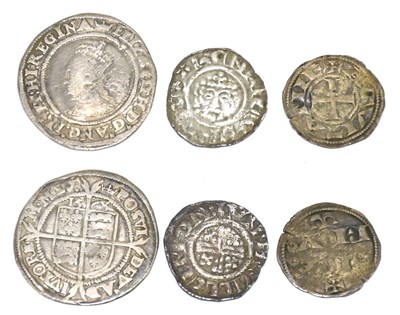 Lot 1931 - Three early English silver coins to include a...