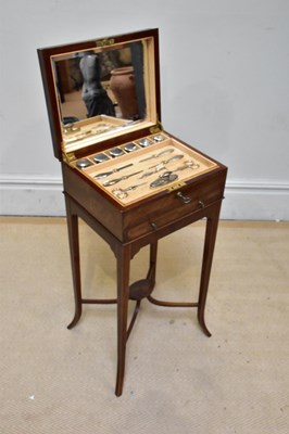 Lot 2442 - W J MYATT & CO; a George V hallmarked silver...
