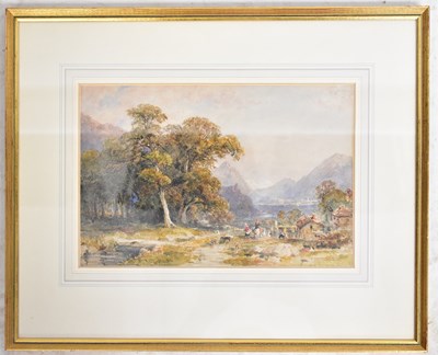 Lot 715 - 19TH CENTURY ENGLISH SCHOOL; watercolour, 'The...