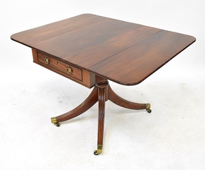 Lot 66 - A 19th century mahogany Pembroke table with...