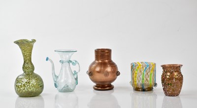 Lot 2147 - ATTRIBUTED TO SALVIATI; five pieces of late...