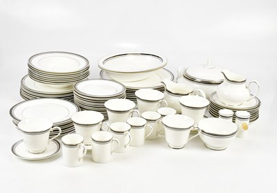 Lot 2966 - ROYAL DOULTON; a 'Sarabande' dinner service...