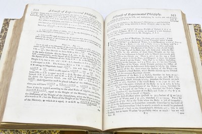 Lot 8 - DESAGULIERS (J.T), A COURSE OF EXPERIMENTAL...
