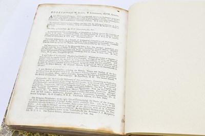 Lot 8 - DESAGULIERS (J.T), A COURSE OF EXPERIMENTAL...