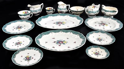 Lot 774 - DOULTON; a part dinner service decorated in...