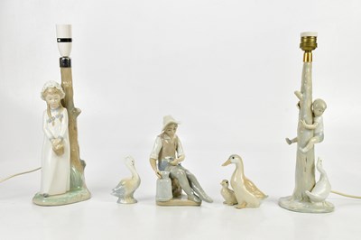 Lot 2836 - A collection of three unnamed Lladrό style...