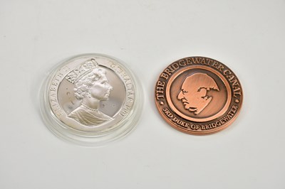 Lot 2672 - A cased and encapsulated Elizabeth II silver...