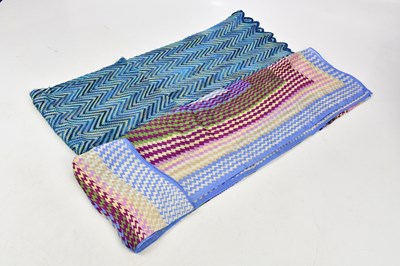 Lot 829 - MISSONI; an unused blue, yellow and green...