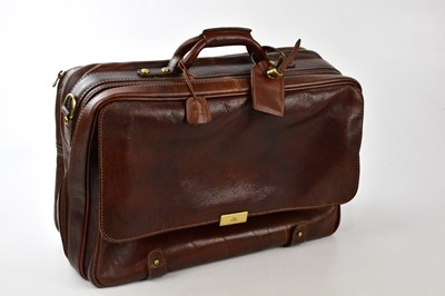Lot 744 - THE BRIDGE; a brown pebbled leather small...