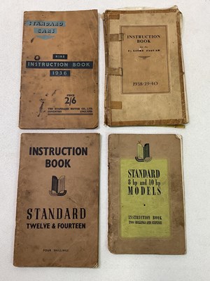 Lot 262 - MOTORING EPHEMERA; four booklets, 1938-39-40...