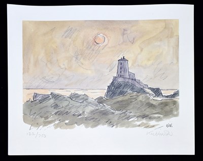 Lot 1193 - SIR KYFFIN WILLIAMS, RA (1918-2006); pencil...