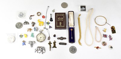 Lot 1259 - A collection of costume jewellery, to include...