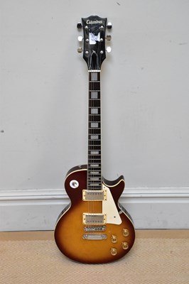 Lot 2680 - COLUMBUS; a Japanese Les Paul style electric...