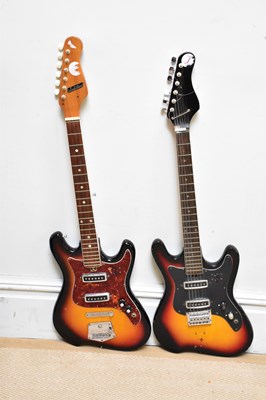Lot 2682 - AUDITION; a Japanese six string electric...