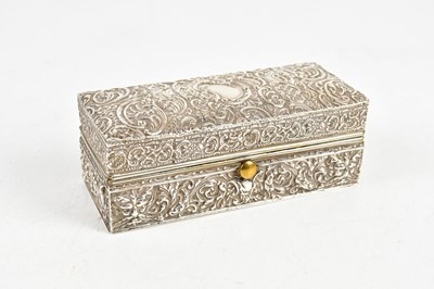 Lot 2422 - LEVI & SALAMAN; a Edward VII hallmarked silver...