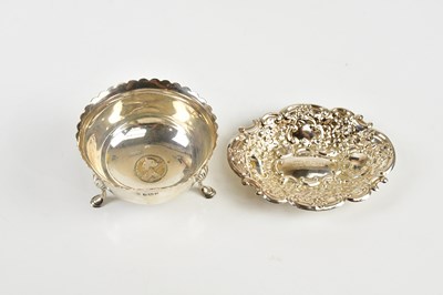 Lot 2316 - THOMAS BRADBURY & SONS; a George V hallmarked...