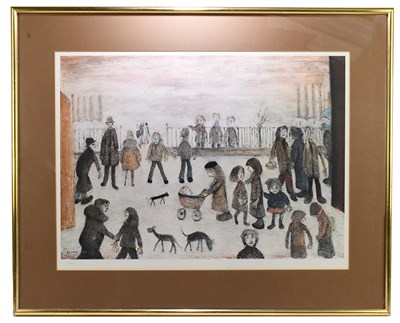Lot 1135 - AFTER LAURENCE STEPHEN LOWRY; unsigned limited...