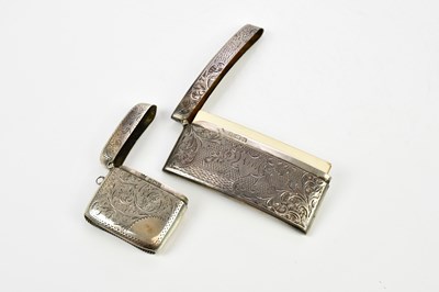 Lot 2234 - S M LEVI LTD; a George VI hallmarked silver...