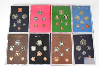 Lot 1026 - THE ROYAL MINT; eight proof coinage sets...