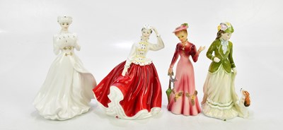 Lot 2847 - ROYAL DOULTON; a group of three ladies...