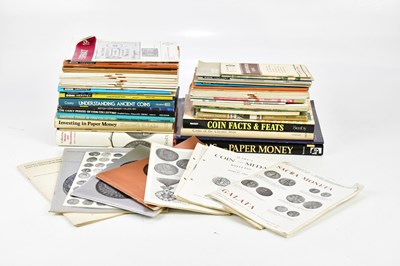 Lot 1855 - A collection of coin related books and magazines.